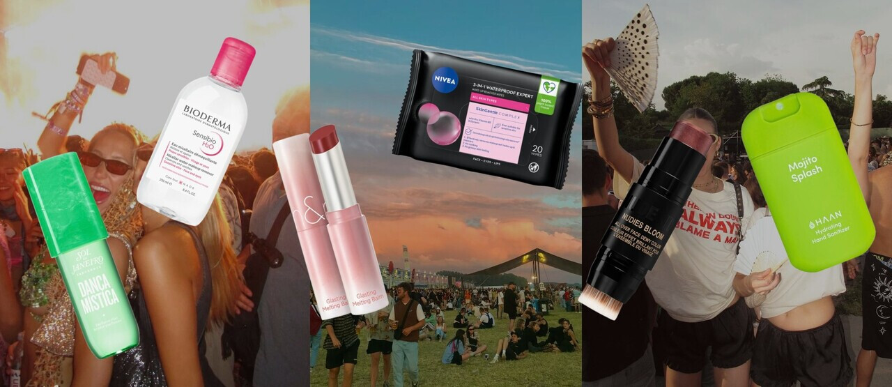 10 beauty must-haves na festival, ktoré nesmieš zabudnúť doma