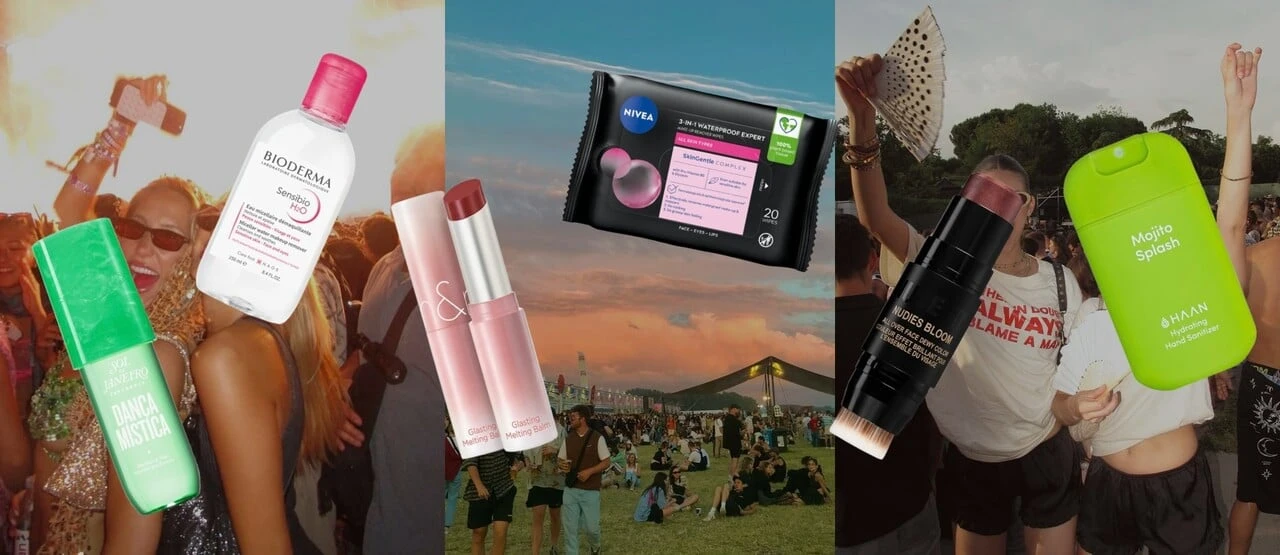 10 beauty must-haves na festival, ktoré nesmieš zabudnúť doma