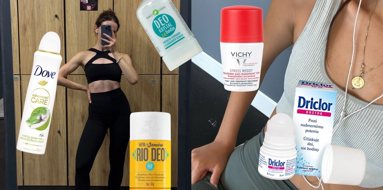 Dezodoranty a antiperspiranty, na ktoré sa môžeš spoľahnúť. Zvládnu teplo v MHD, intenzívny pilates aj stres z prvého rande