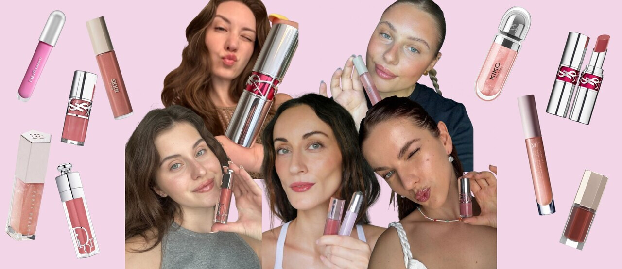 Lesk aj starostlivosť v jednom: Tím Glow &amp; Know odporúča svoje naj lip glossy na každý deň