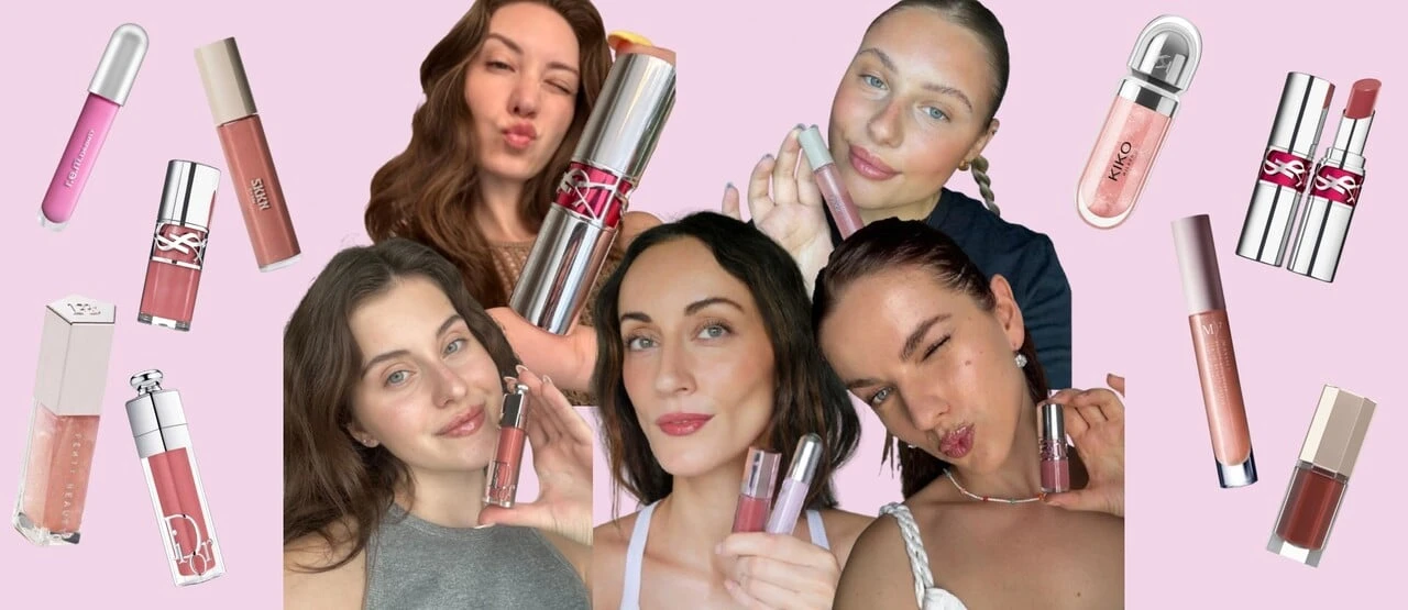 Lesk aj starostlivosť v jednom: Tím Glow &amp; Know odporúča svoje naj lip glossy na každý deň