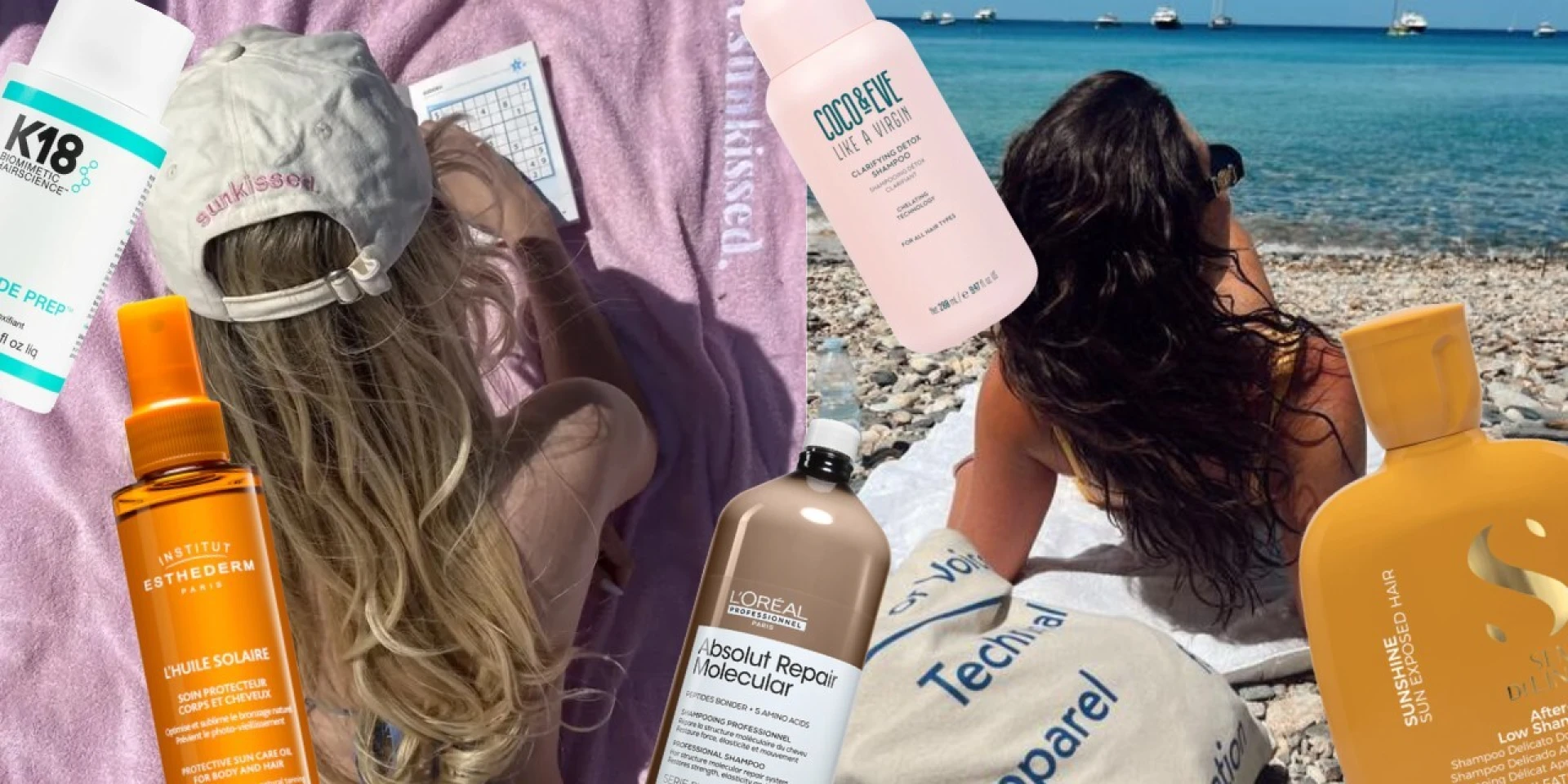 Slnko, chlór a slaná voda dávajú vlasom zabrať. Tieto SOS produkty im vrátia lesk a hebkosť