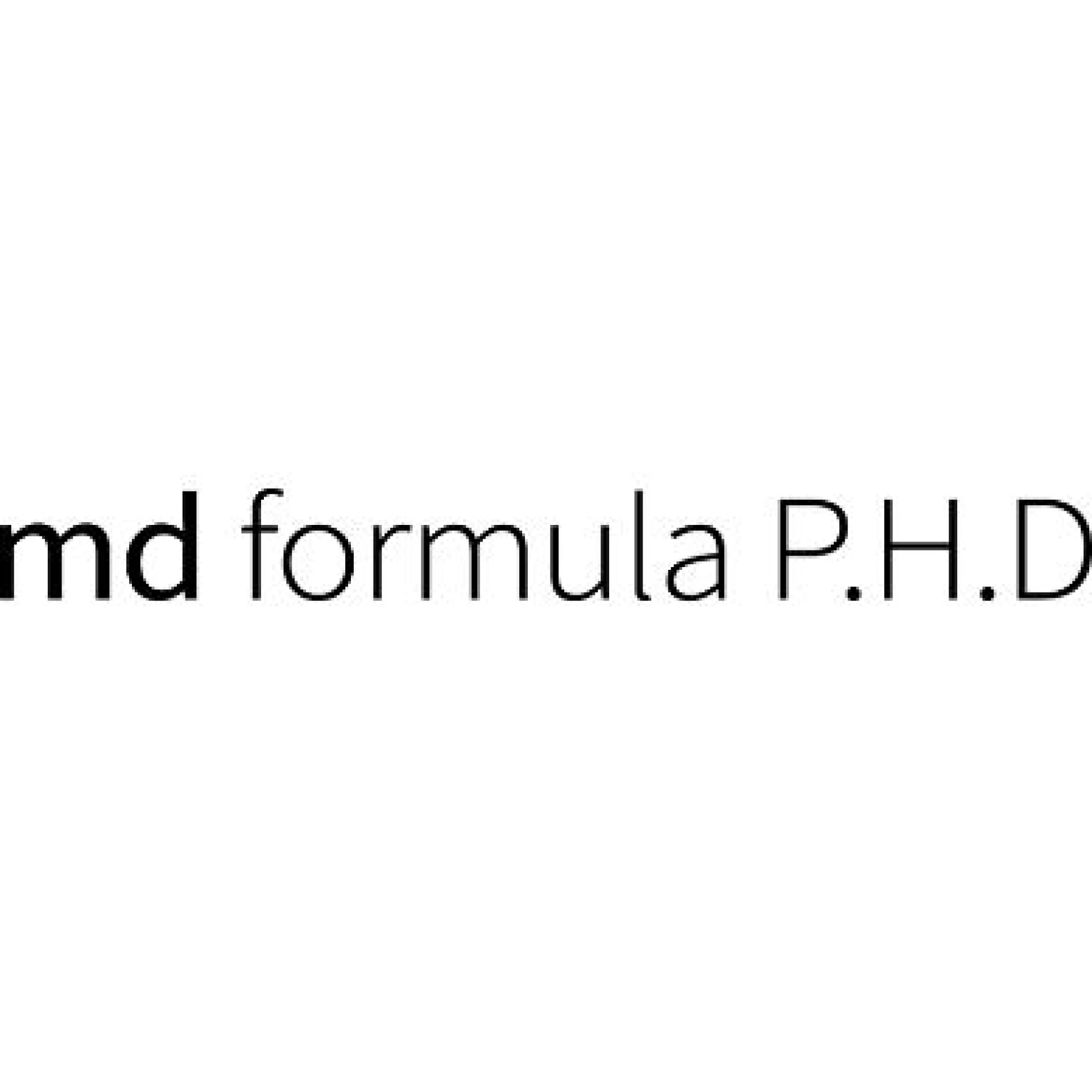 MD Formula P.H.D